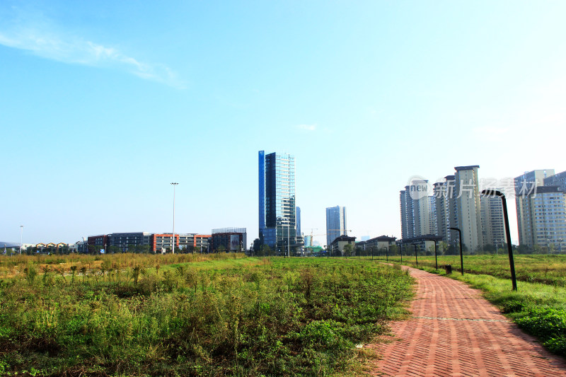 成都市郫都区建筑风光