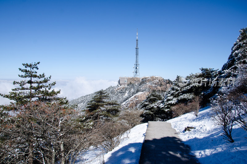 冬季黄山风光