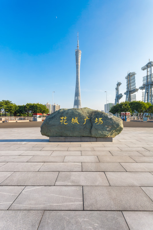 广州地标建筑广州塔美景