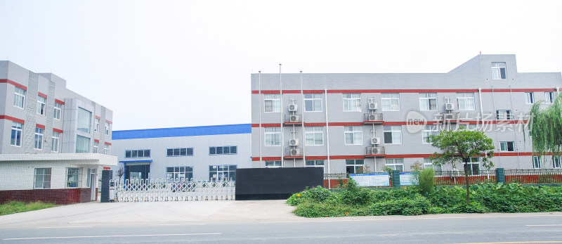 现代化工厂建筑外观