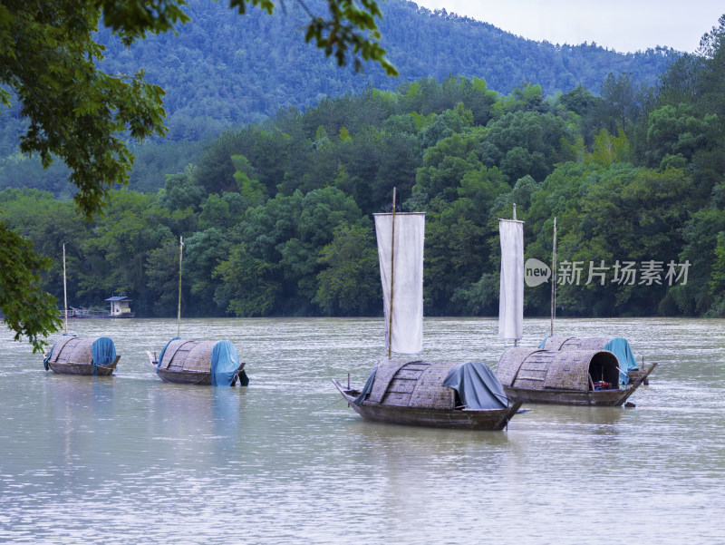 浙江丽水古堰画乡风光