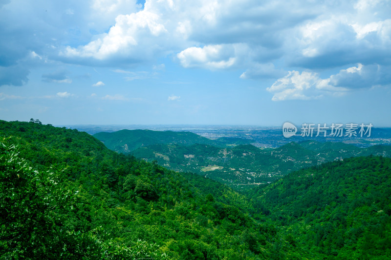 山中的风景