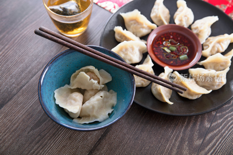 中国传统节日的饺子