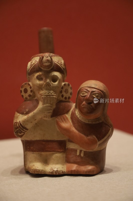 古代人物陶制雕塑