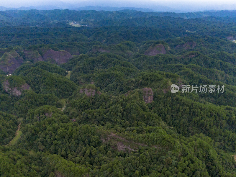 湖南怀化万佛山4A景区航拍摄影图