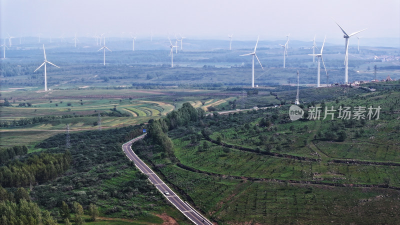 张家口坝上草原天路沿线美景