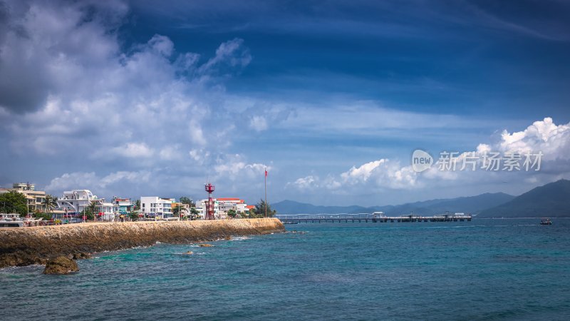 海南省三亚西岛风光