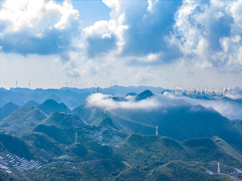 贵州山地光伏喀斯特地貌