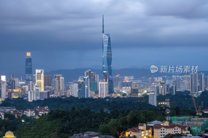 马来西亚吉隆坡城市景观