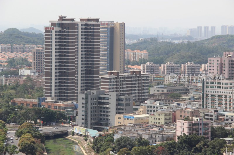 广东东莞：清溪镇城市风光