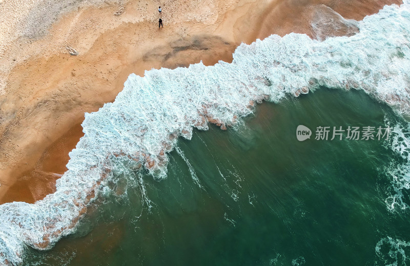 海滩沙滩海岸线