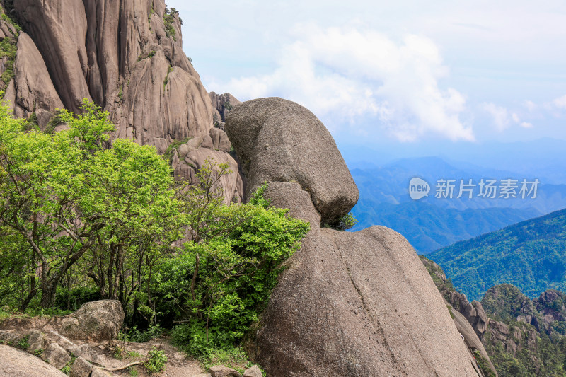 黄山登高自然风光