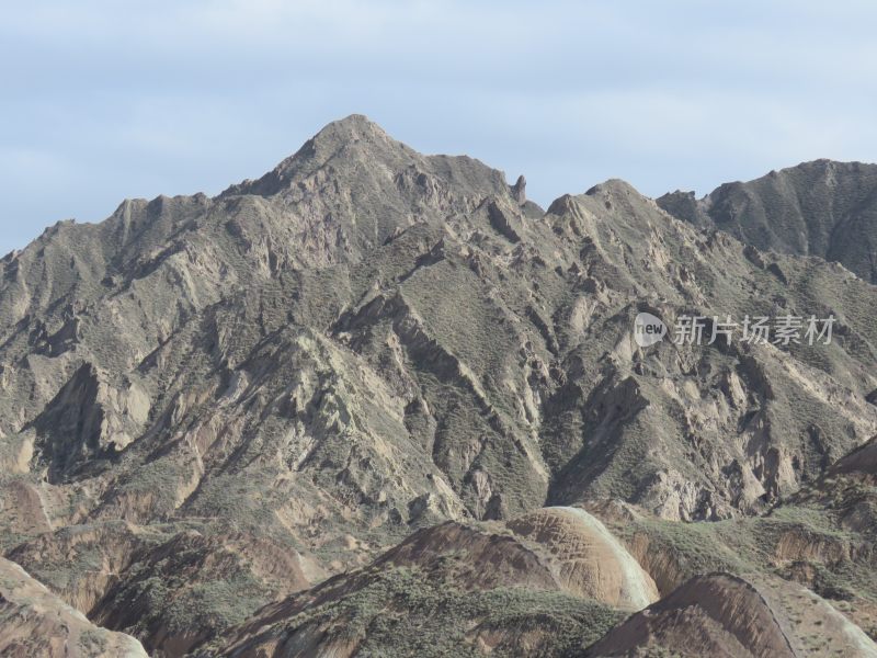 甘肃张掖七彩丹霞风景区旅游风光