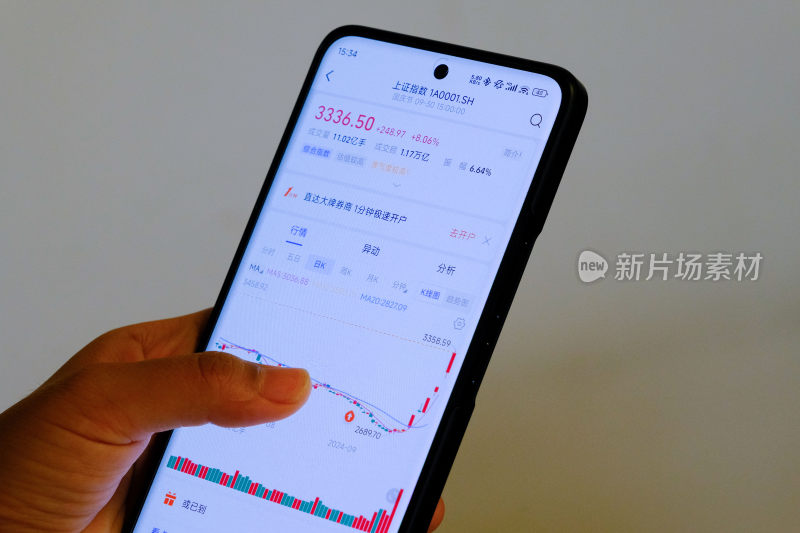 用手机查看股市炒股