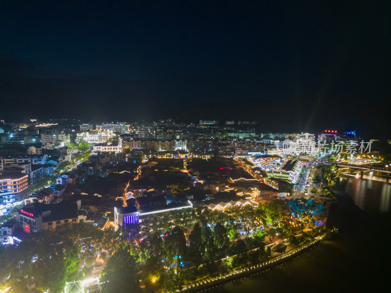 福建三明泰宁古城夜景