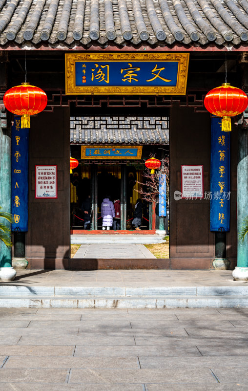 江苏镇江金山寺公园金山寺塔景点景观