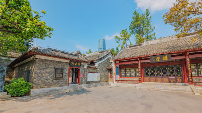 广西柳州柳侯公园景点-贤良祠