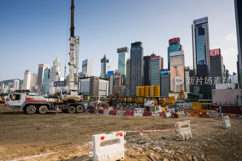 香港建筑工地