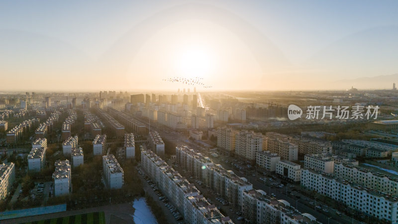 甘肃酒泉城市景观