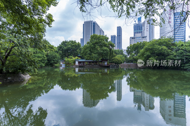 武汉江汉区中山公园风景