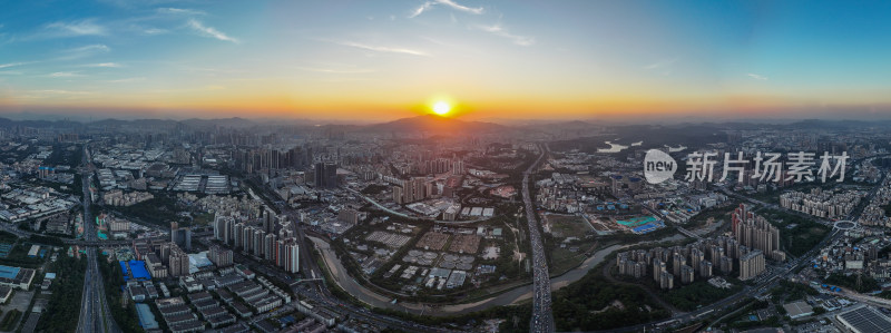 深圳龙华区城市风光