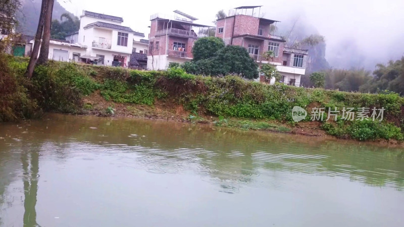 山脉河流植被