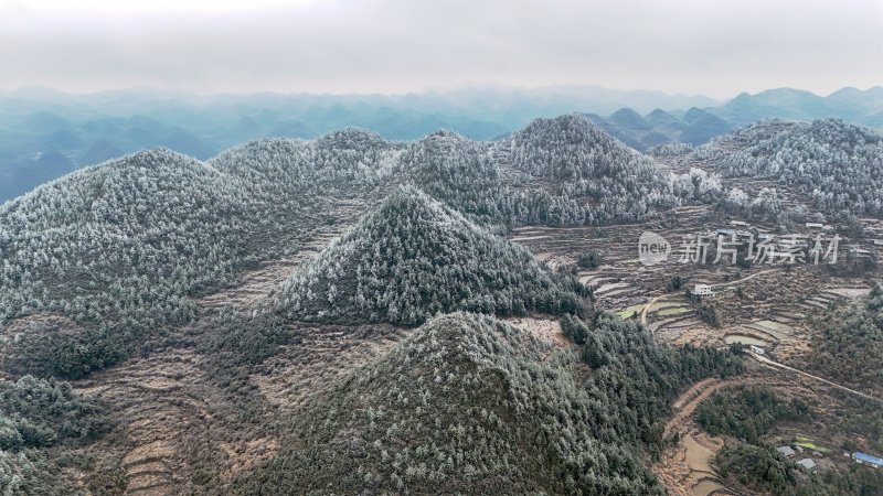 重庆酉阳：冻雨.冰雪.雾