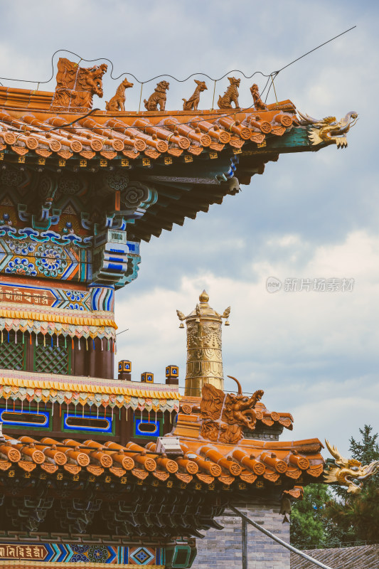 呼和浩特大召寺景区