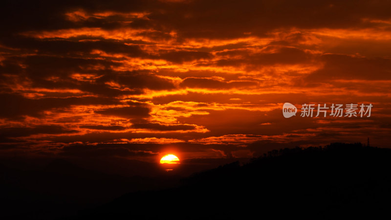 日出阳光天空太阳日出日落夕阳照片摄影