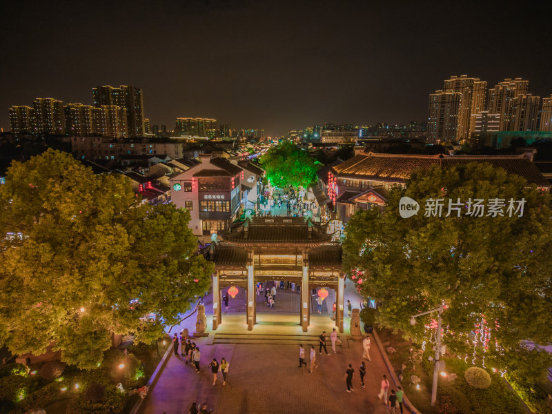 江苏无锡夜景无锡大景