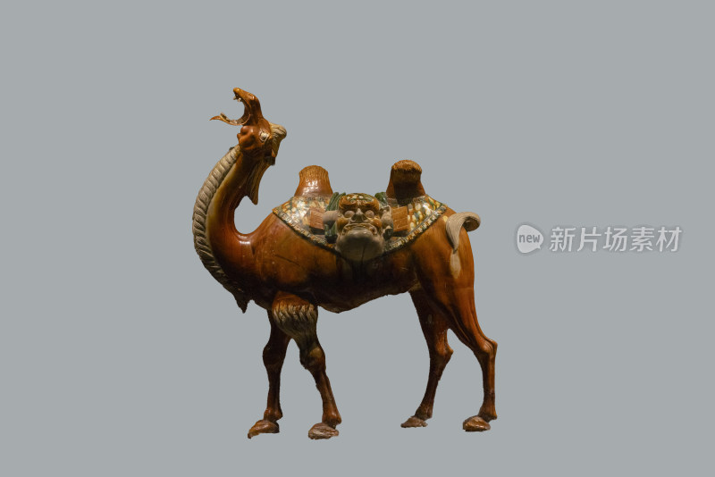 河南洛阳博物馆唐代三彩骆驼