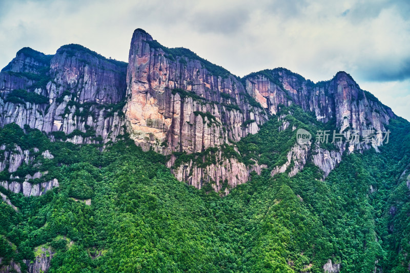 神仙居的壮观群山