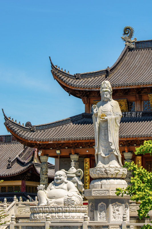 浙江盐官古镇小普陀禅寺