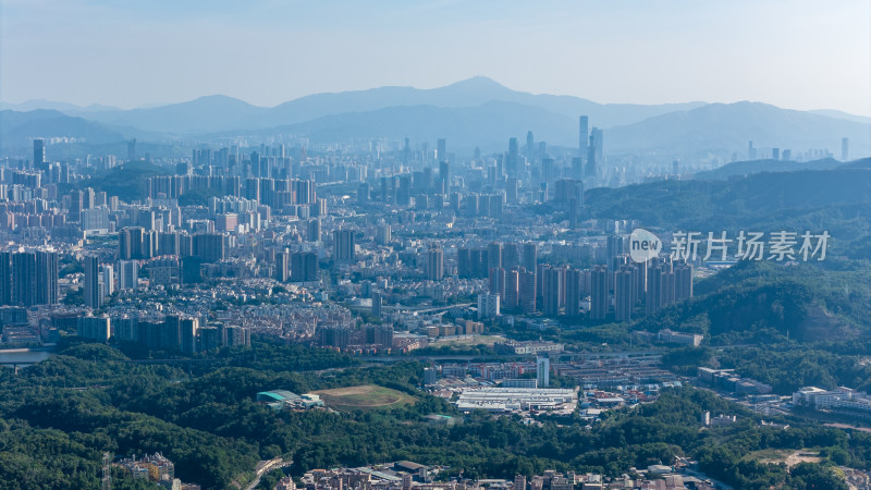 深圳龙岗区城市风光