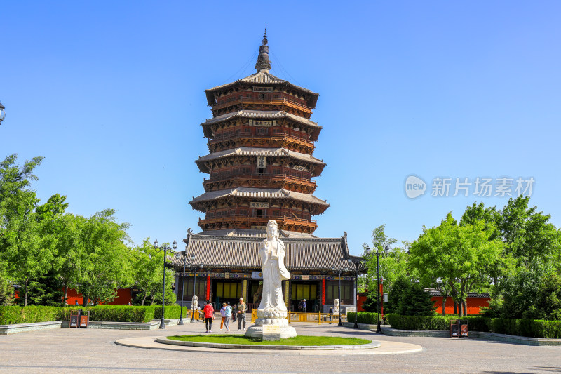 山西太原佛宫寺释迦塔应县木塔