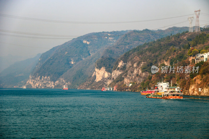 长江三峡西陵峡峡江风光两坝一峡航运路线