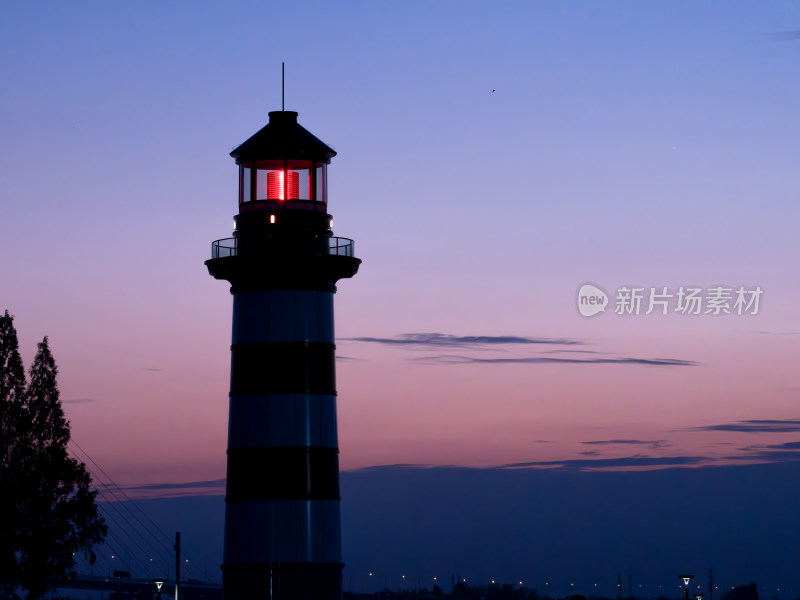 南京鱼嘴湿地夕阳日落景色