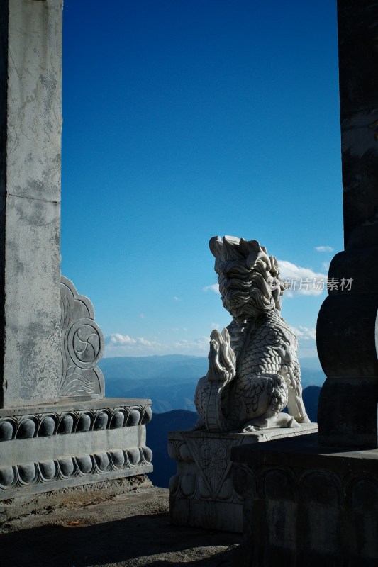 云南大理鸡足山景区