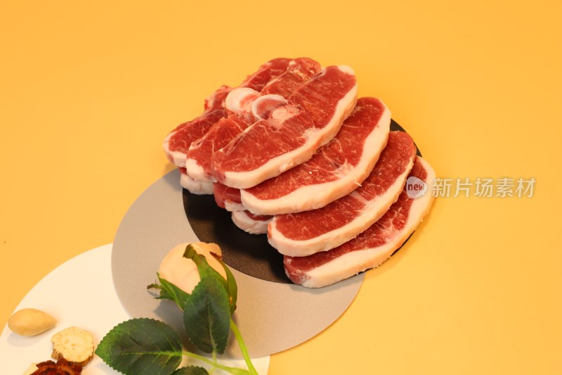 羊排 新鲜羊肉 蝴蝶排 烧烤 羊肉 宁夏滩羊