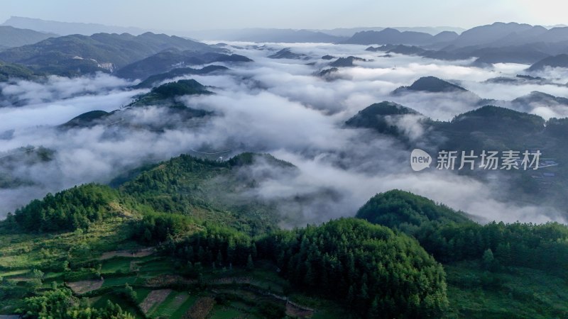 重庆酉阳：“睡佛”下的风景（二）