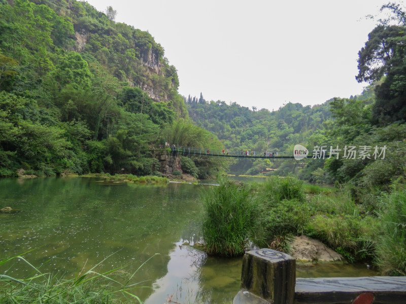 中国贵州安顺黄果树瀑布旅游风光