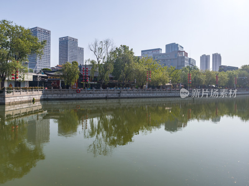 山东济宁古运河东大寺竹竿巷景观