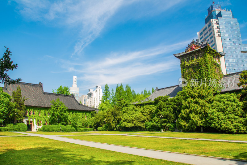 南京大学鼓楼校区风光