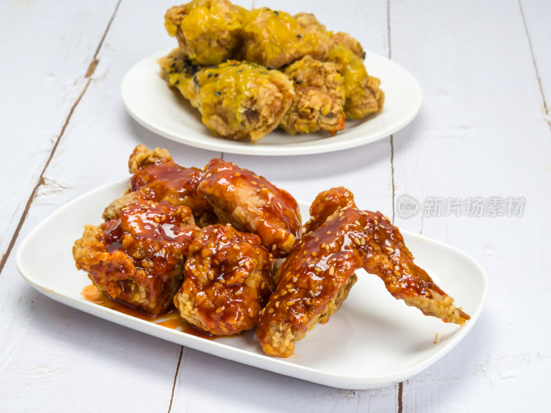 韩式炸鸡美食小吃-韩国料理