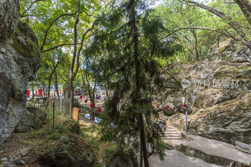 武汉江夏区白云洞景区风景