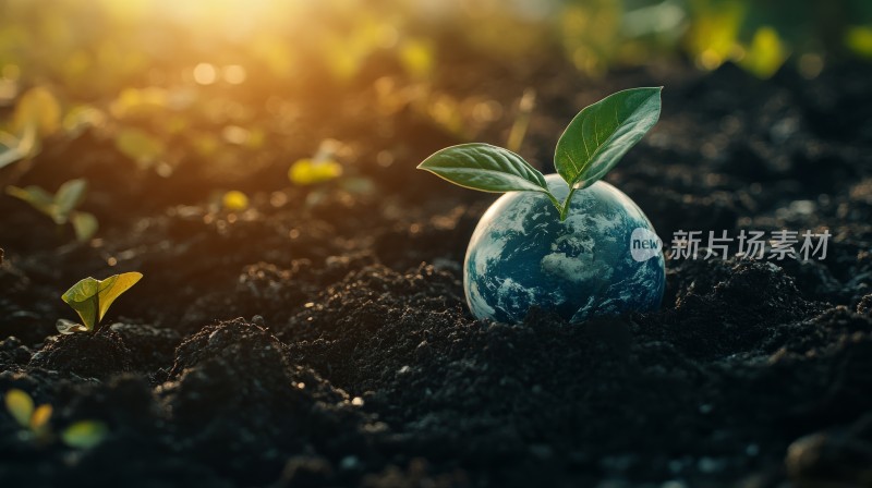保护环境绿色地球 绿色低碳爱护环境 地球