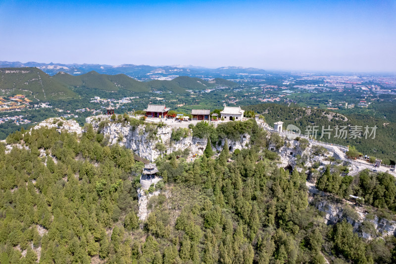 青州云门山5A景区航拍图