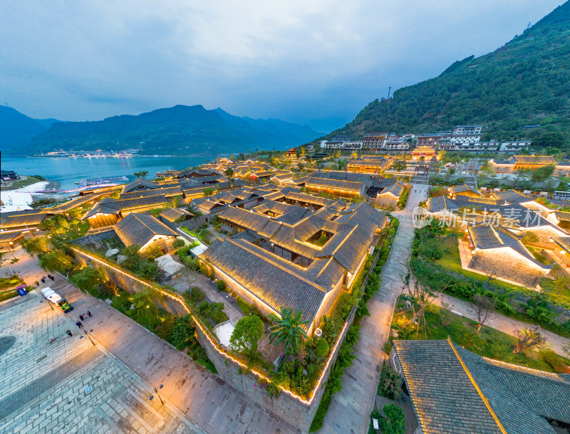 四川宜宾屏山马湖府古城