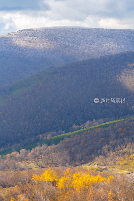 多彩山林风光呈现自然之美