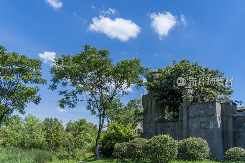 武汉洪山区万国公园风景